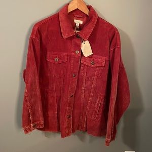 New with Tags Easel Corduroy Jacket M